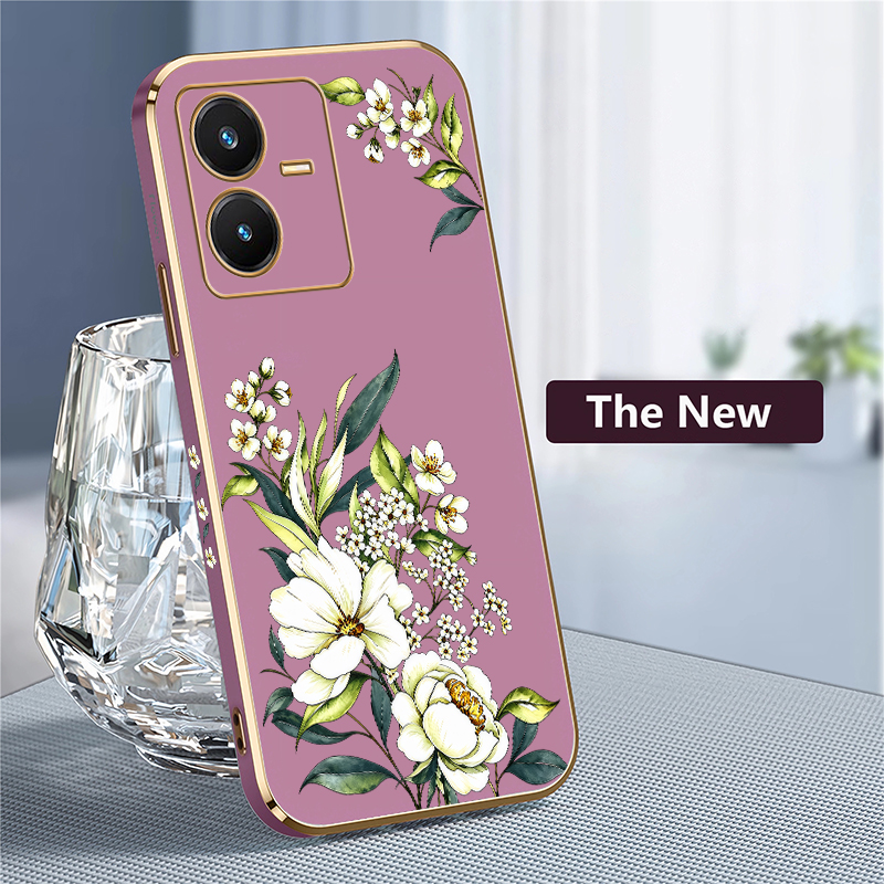 Flowers Case For Vivo Y28 S Y2 - Vivo Y28 评论和价格
