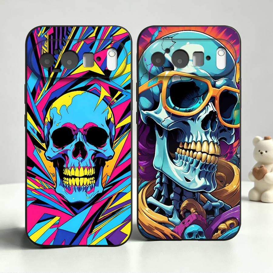Neon Pop Art Skull Case for Go - Google Pixel 9 评论和价格