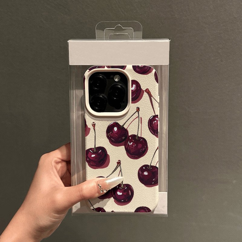 Red Cherry Printed Pattern Pho - Samsung Galaxy A55 评论和价格