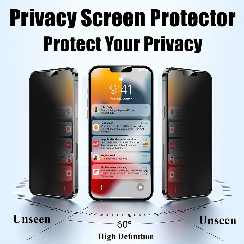 4PCS Privacy Tempered Glass Fo - Realme C67 评论和价格
