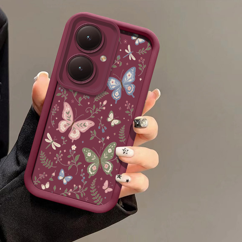 Colorful Butterfly Phone Case  - Vivo Y28 评论和价格