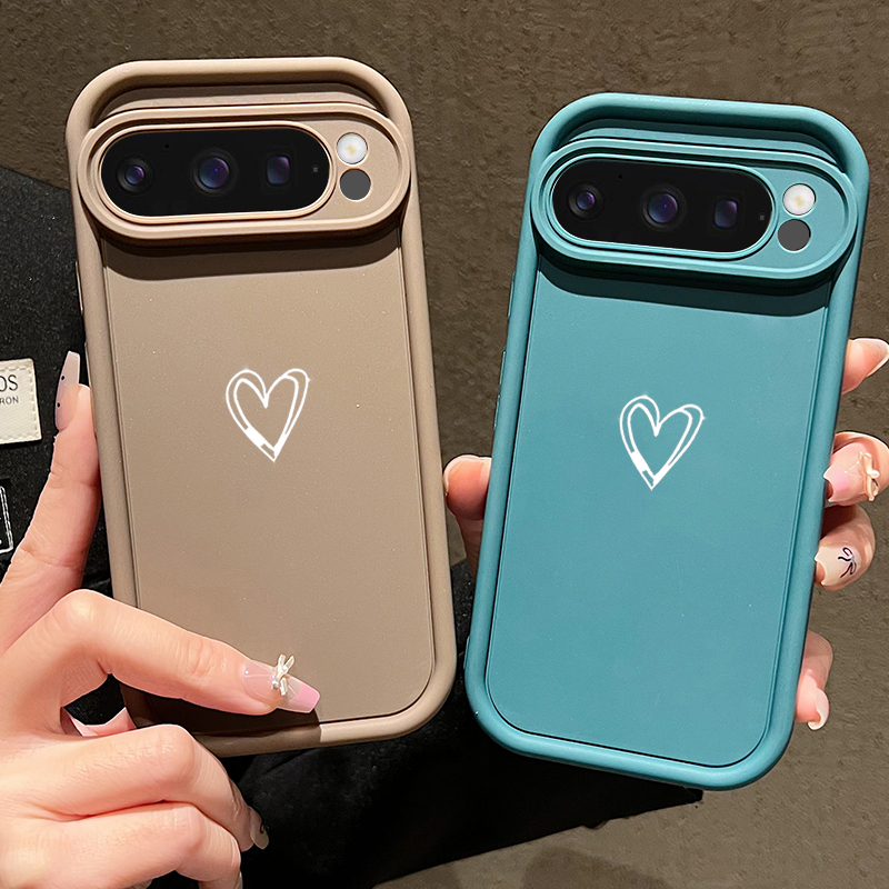 Simple Love Pattern Soft Case  - Google Pixel 9 评论和价格