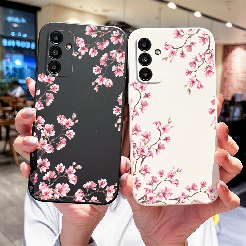Pink Cherry Blossom Branch Pri - Samsung Galaxy A55 评论和价格