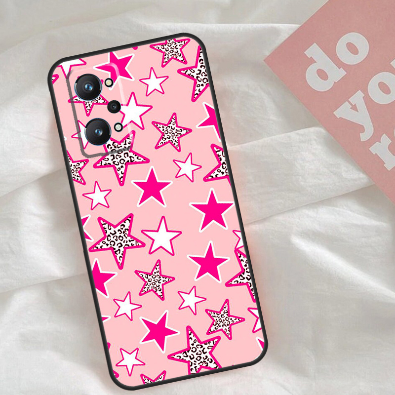 preppy stars lightning pink Ca - Realme C67 评论和价格